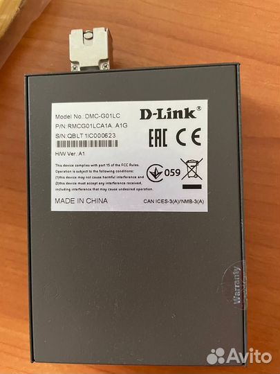 Медиаконвертер D-link DMC-G01LC /C1A