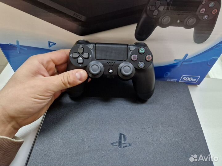 Игровая приставка Sony PlayStation 4 Slim 500Gb Bl