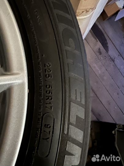 Колеса летние на bmw 5 r17 в сборе