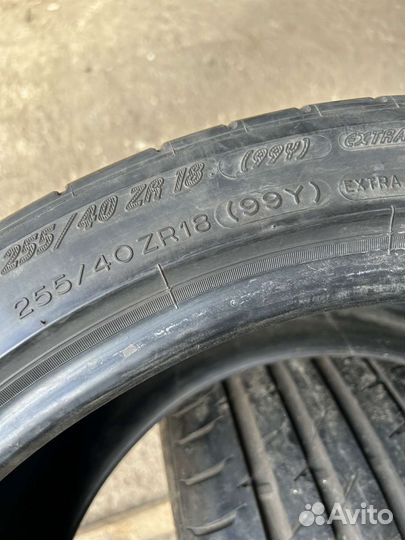 Michelin Pilot Super Sport 255/40 R18
