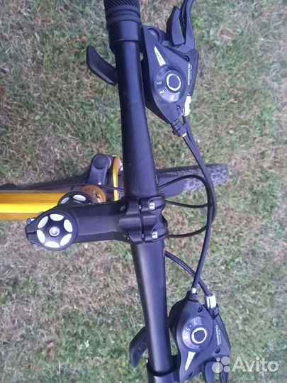 Велосипед на литых дисках