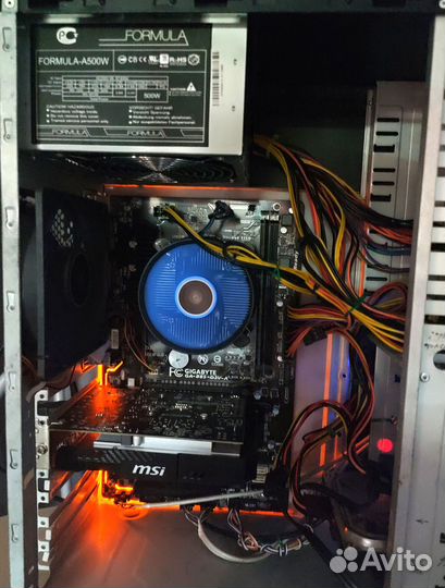 Игровой пк/Intel Core i5-4670/Radeon RX 560 4 gb