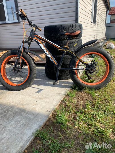 Велосипед фэтбайк бу