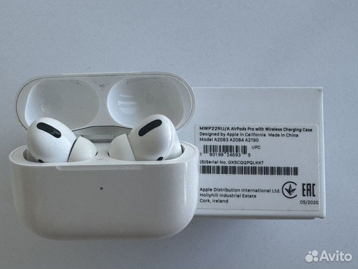 AirPods Pro 1 Wireless Charging Case оригинал 100%