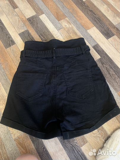 Шорты с высокой талией