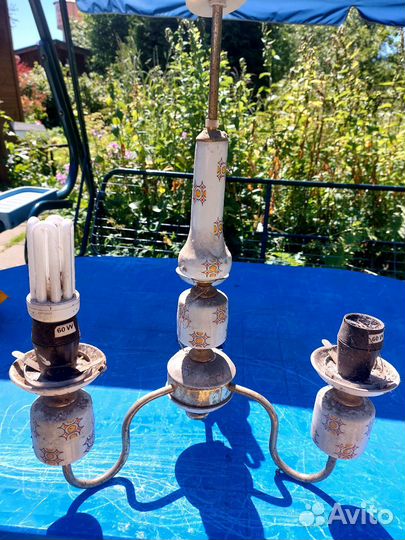 Люстра ретро винтаж СССР