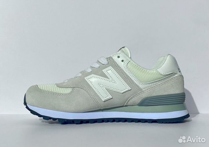 Кроссовки New Balance 574 Lux Бежевые