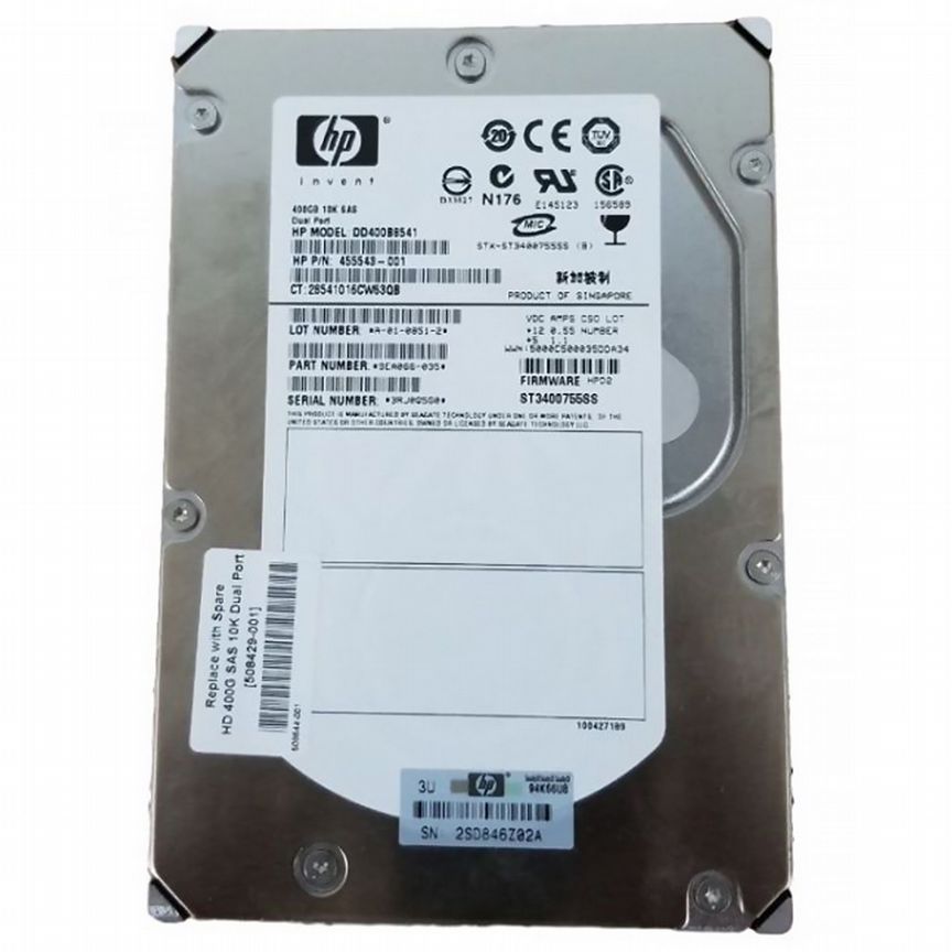[508232-B21] Жесткий Диск Hp 508429-001 400gb Sas 508232-B21