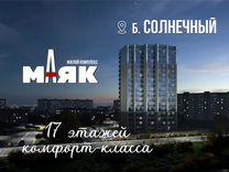 2-к. квартира, 75,3 м², 4/17 эт.