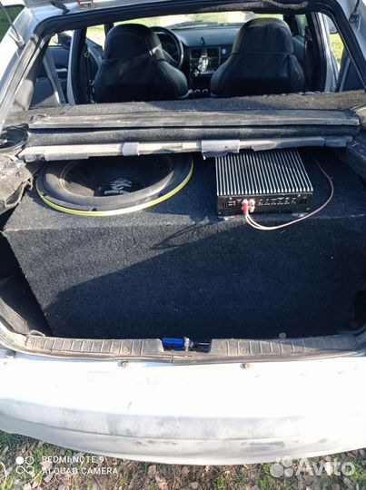 Сабвуфер и усилитель 18