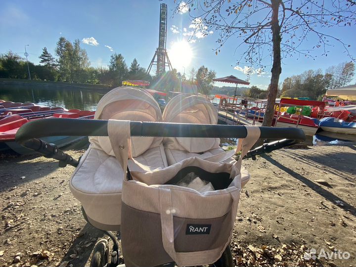 Коляска для двойни