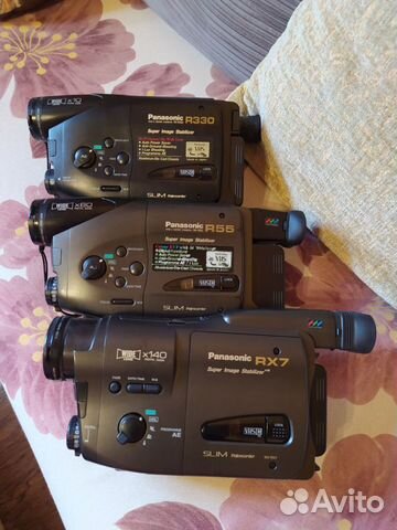 Видеокамеры кассетные Panasonic vHS-C