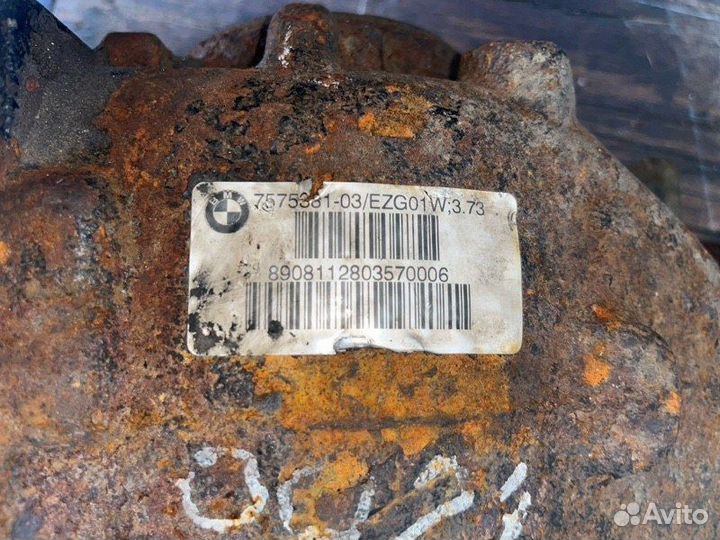 Редуктор моста задний Bmw X3 E83 N47D20A 2009