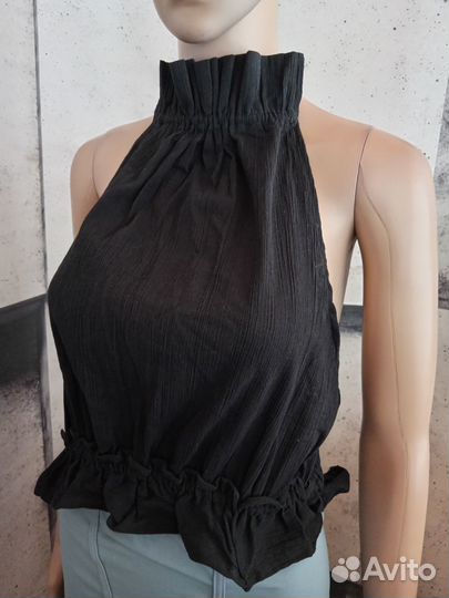 Топ с открытой спиной новый 48 размер