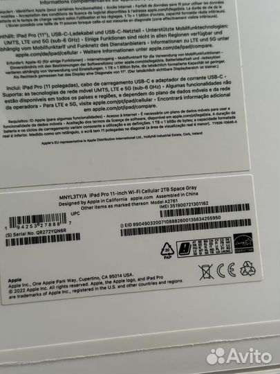 iPad Pro 11-inch (4th Generation) WI-Fi + Cellular