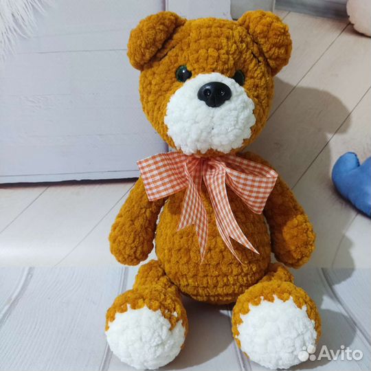 Плюшевый мишки ручной работы