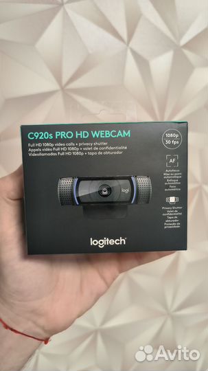 Logitech c920s pro hd webcam