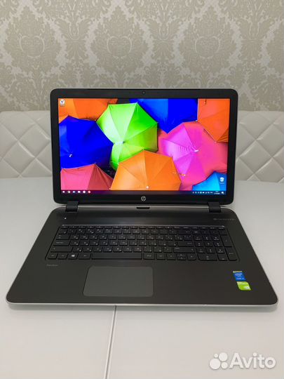 Шикарный HP 17.3 i5+8GB+SSD256+GeForce 840M на 2GB