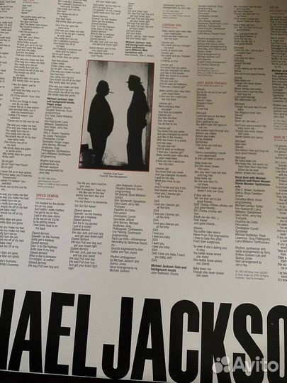 Виниловыая пластинка michael jackson