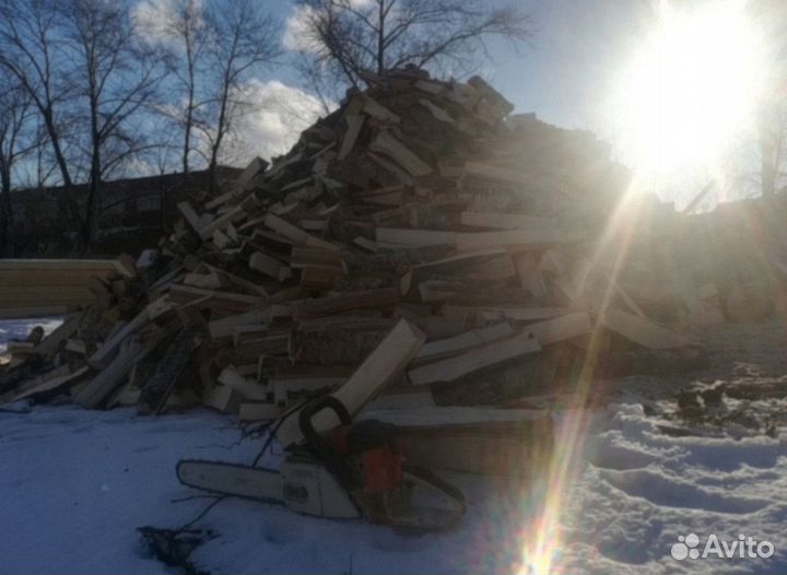 Дрова колотые ольха