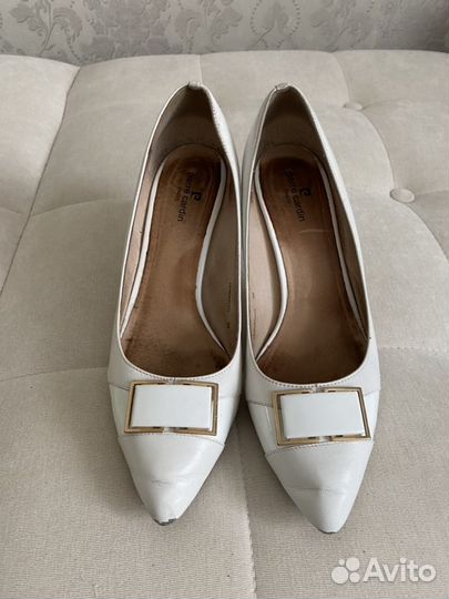 Туфли белые 38 размер