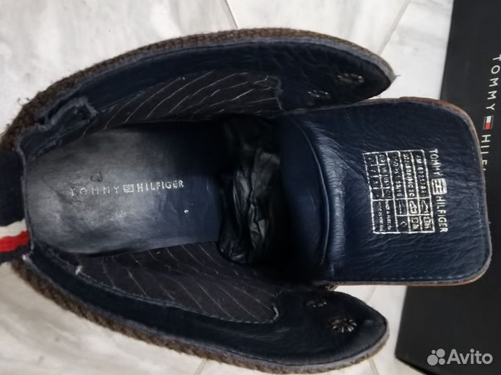Ботинки Tommy Hilfiger комбинированные 41р