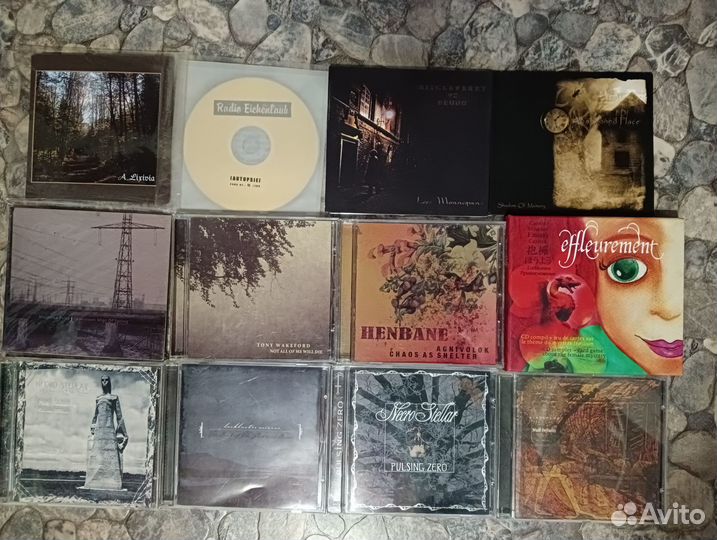 CD с музыкой (dark folk, dark ambient, darkwave)