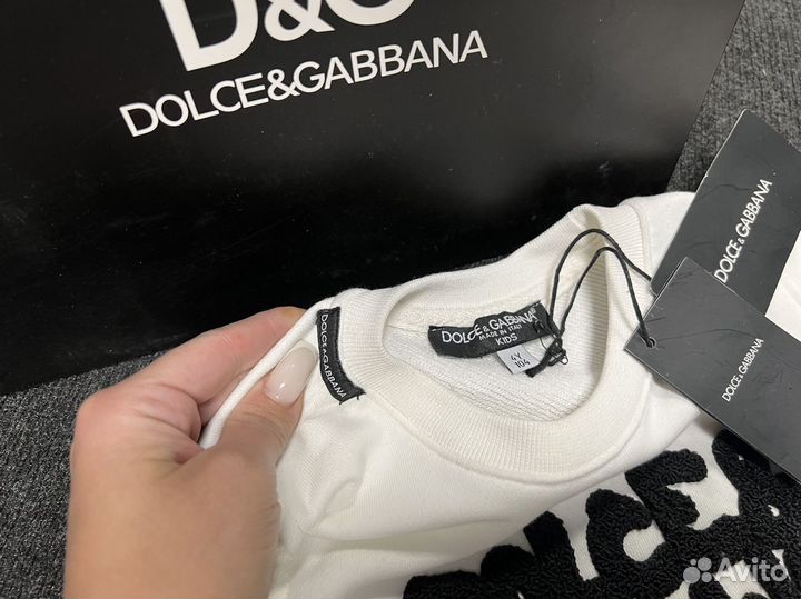 Свитшот dolce gabbana детский