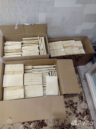 Кирпич гипсовый декоративный