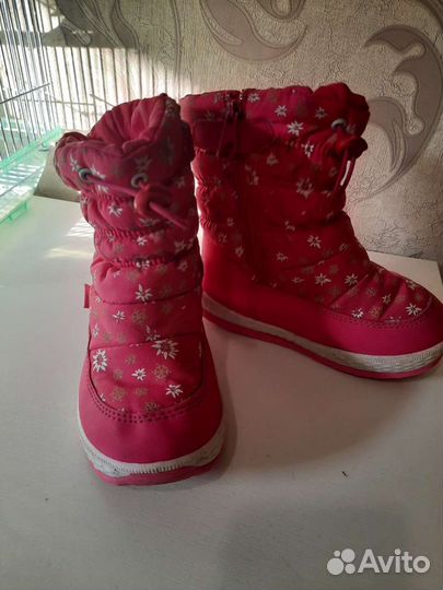 Зимние сапожки для девочки