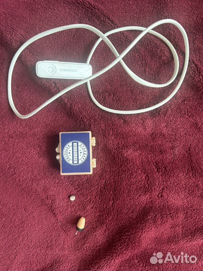 Микронаушник капсульный bluetooth с батарейкой