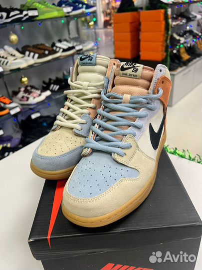 Кроссовки Nike Dunk High Pro SB 'Spectrum' 43eu