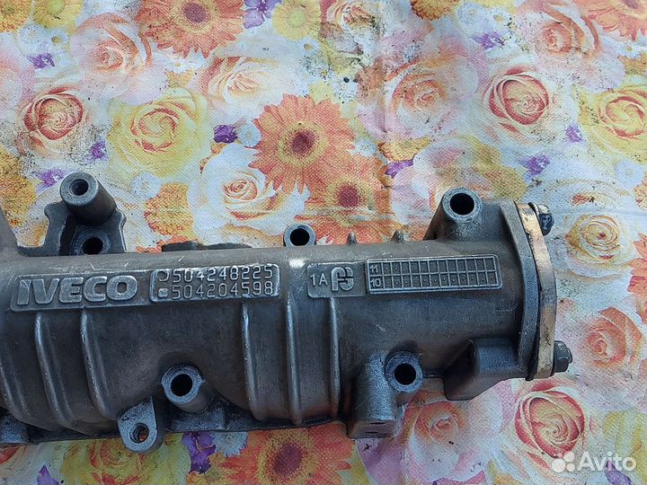 Впускной коллектор УАЗ патриот f1a ивеко