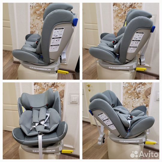 Новое автокресло Happy Baby Unix Isofix 0-36 кг