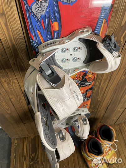 Сноуборд комплект Black Fire + крепления + боты