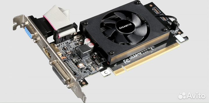 Видеокарта gigabyte nvidia GeForce GT 710