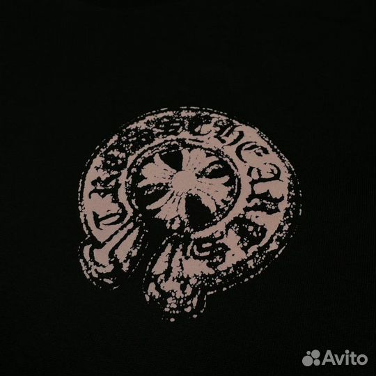 Футболка черная Chrome hearts