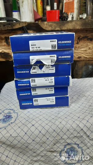 Кольца поршневые bmw m57, прокладка гбц