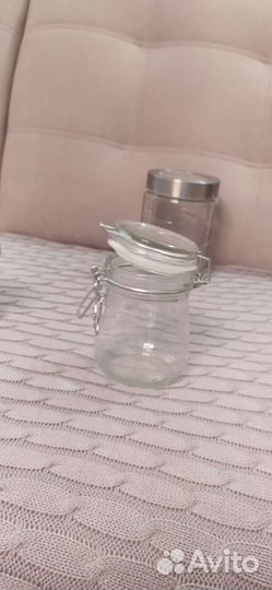Банка стеклянная для сыпучих продуктов