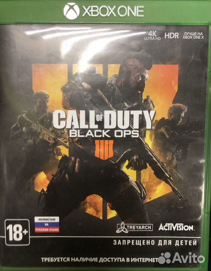 Игра Call of Duty Black Ops 4 XBox One