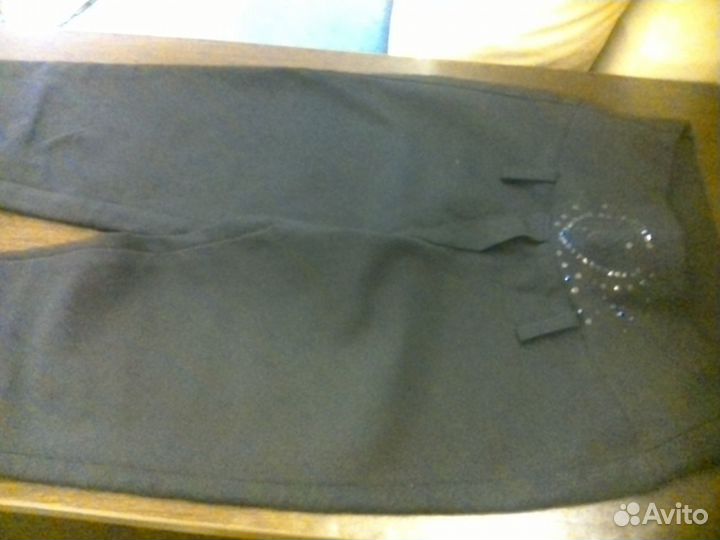 Брюки школьные синие для девочки