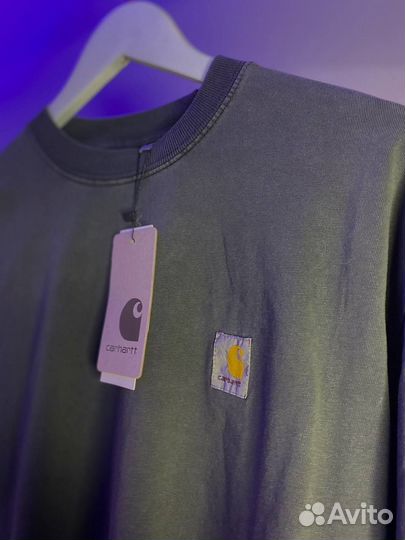 Лонгслив Carhartt на руках два цвета