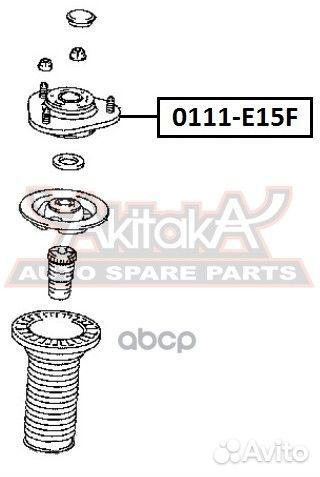 Опора амортизатора перед прав/лев 0111E15F