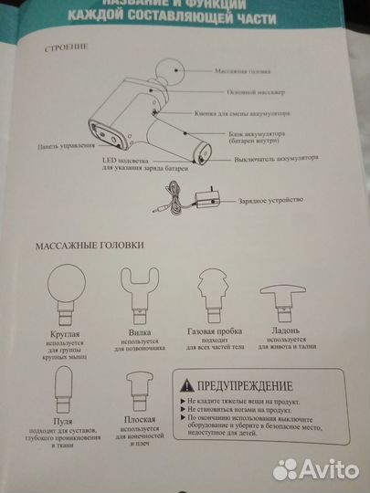 Ручной массажер