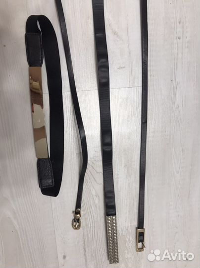 Ремни женские тонкие