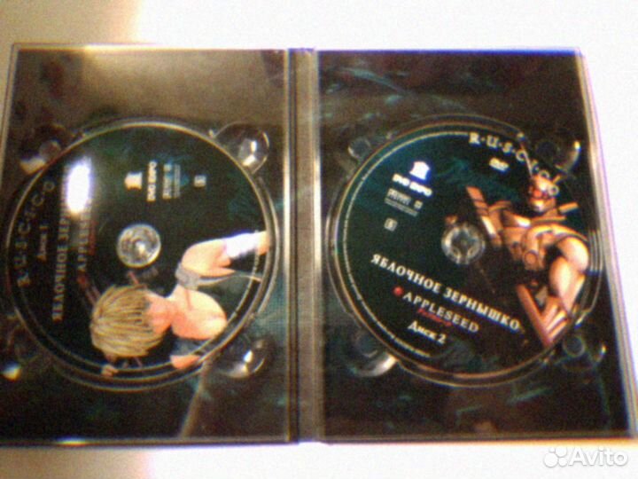 DVD диски appleseed