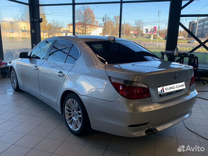 Чип тюнинг BMW 5 series 530i E60 272 лс