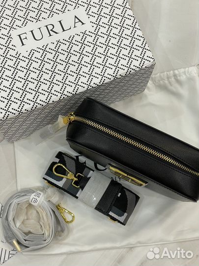 Сумка Furla brava, черная