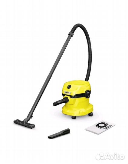 Пылесос Karcher WD 2 Plus V-12/4/18 хозяйственный