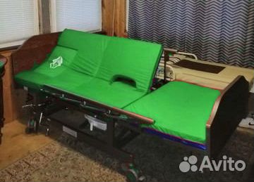 Кровать для лежачих больных с туалетом медицинская